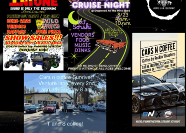 Events For All Automotive Enthusiast 8/23 – 8/24